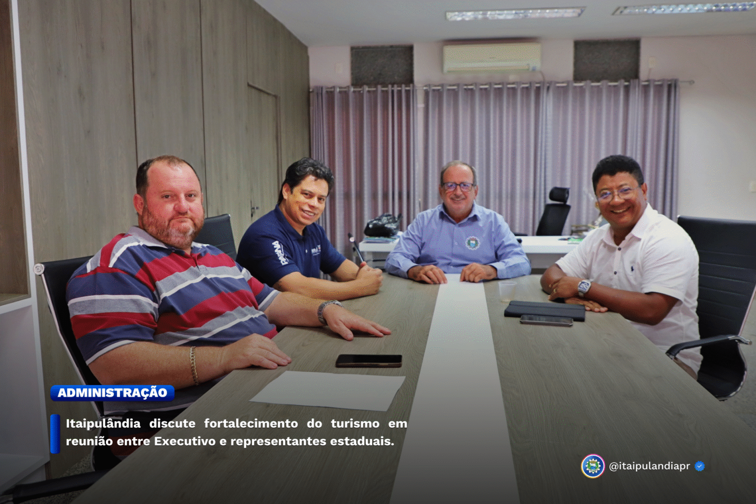Itaipulândia: Reunião Foca no Fortalecimento do Turismo Local Itaipulândia: Reunião Foca no Fortalecimento do Turismo Local