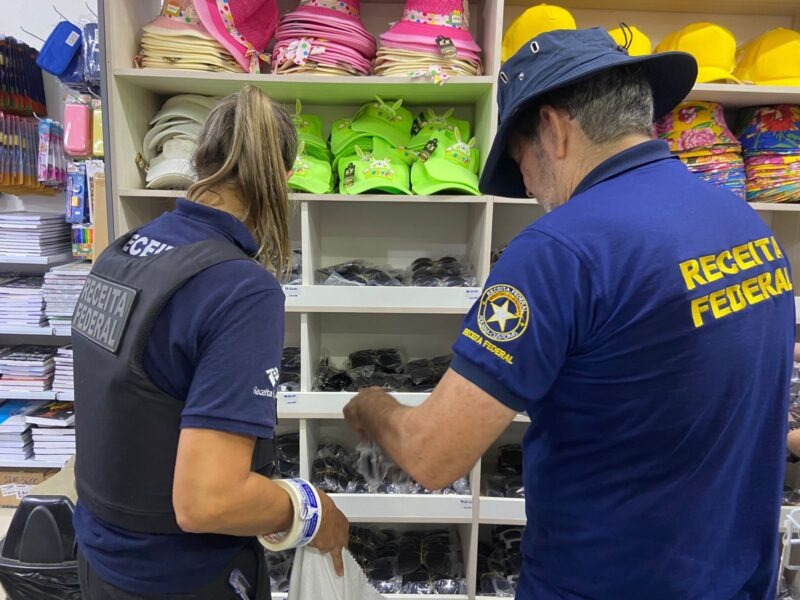 Receita Federal Intensifica Fiscalização em Macapá e Apreende Produtos Irregulares Receita Federal Intensifica Fiscalização em Macapá e Apreende Produtos Irregulares