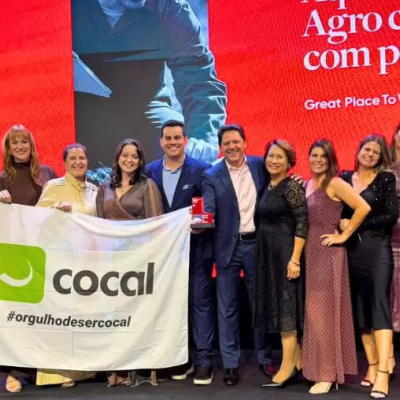 Cocal é Reconhecida Pelas Melhores Empresas para Trabalhar no Agronegócio 2026