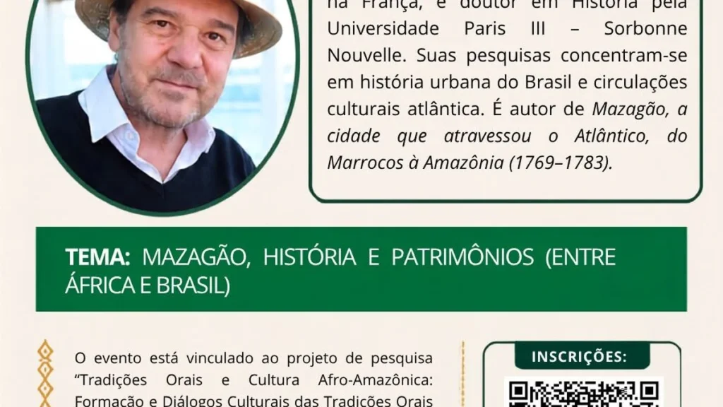 Relações Históricas e Culturais de Mazagão com a África em Palestra Aberta