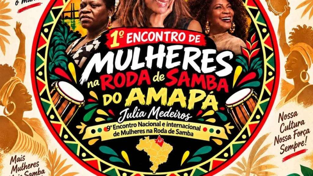 Roda de Samba em Macapá Celebra Legado de Júlia Medeiros e Fortalece Presença Feminina