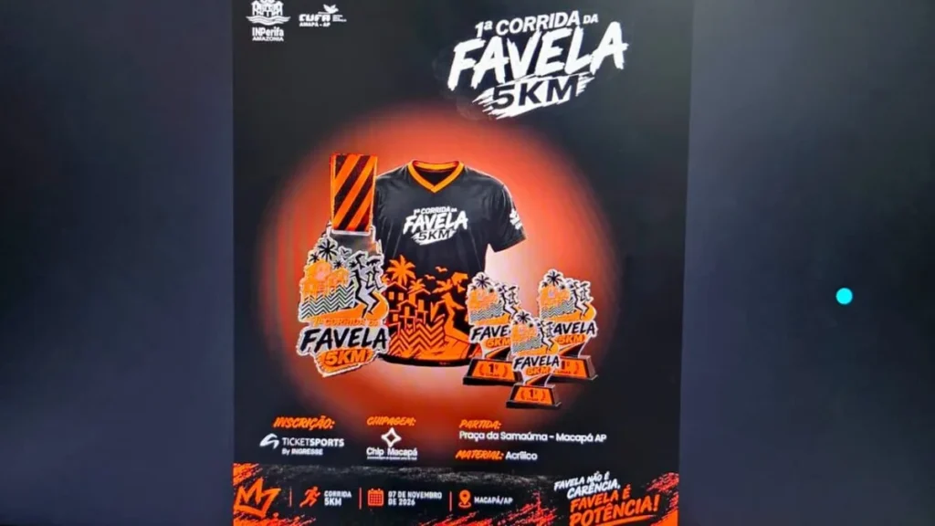 1ª Corrida da Favela em Macapá une esporte e solidariedade com arrecadação de brinquedos
