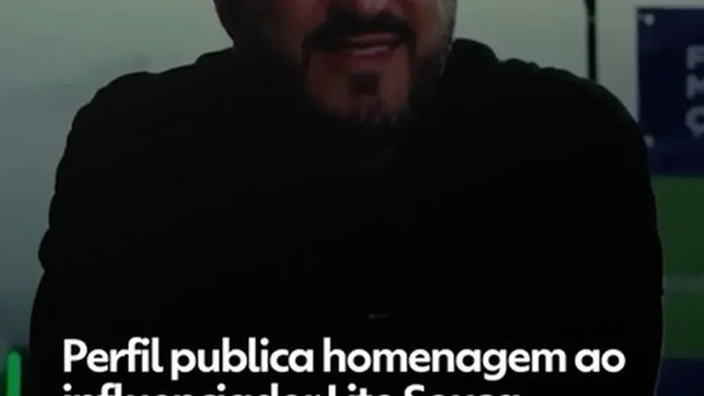 Esposa de Lito Sousa se despede em vídeo emocionante após sua morte