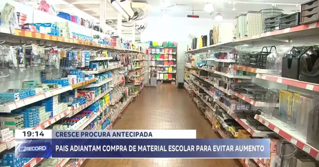 Aumento da Procura por Material Escolar em Ribeirão Preto: Famílias se Antecipam