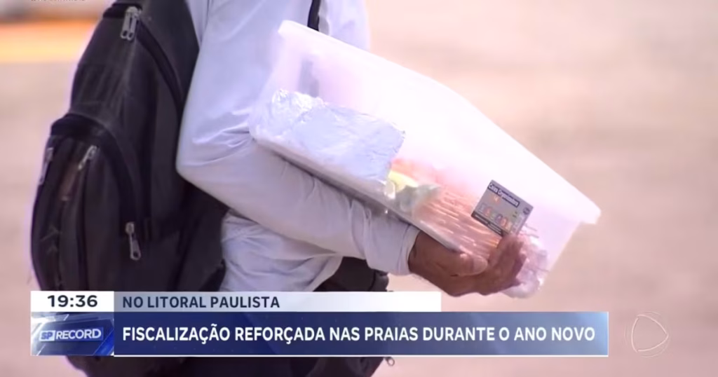 Praia Grande Intensifica Fiscalização de Vendas na Orla Neste Verão