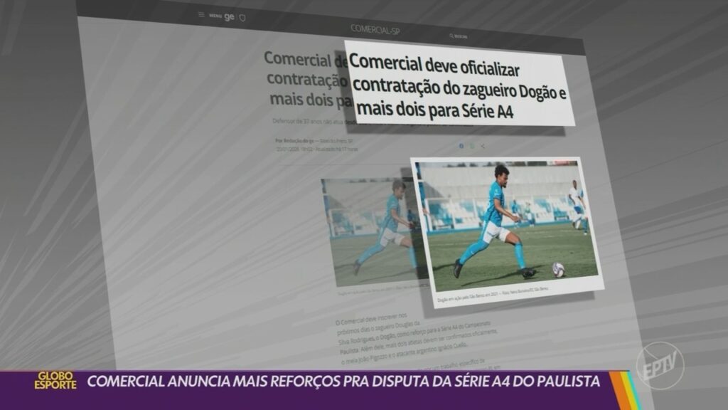Comercial Se Prepara para Estreia na A4 com Expectativa e Novos Reforços