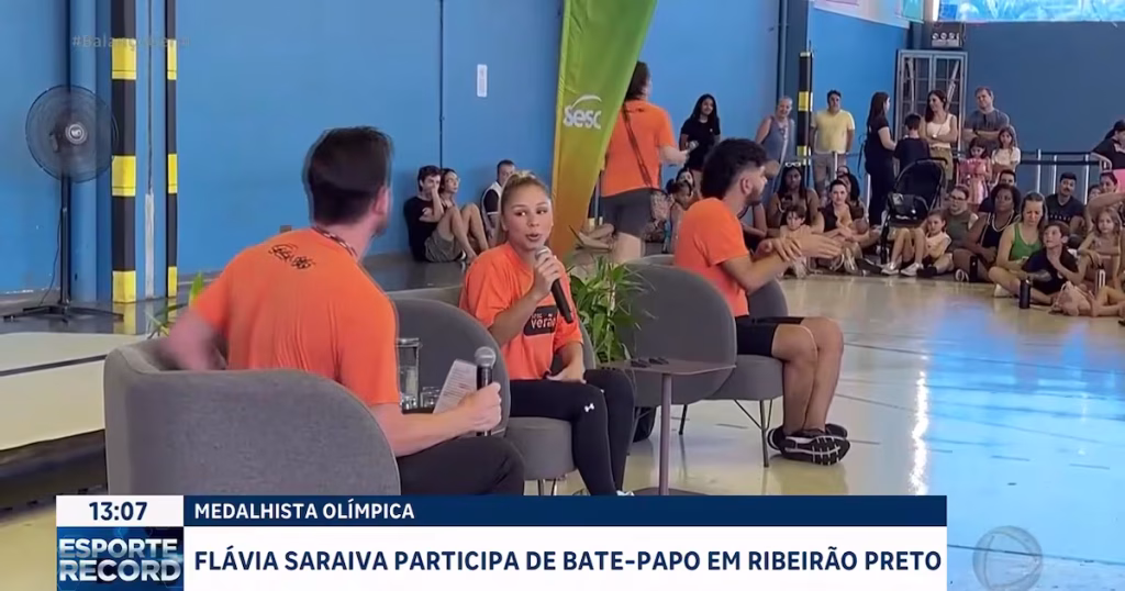 Flávia Saraiva Brilha em Evento de Ginástica em Ribeirão Preto Flávia Saraiva Brilha em Evento de Ginástica em Ribeirão Preto