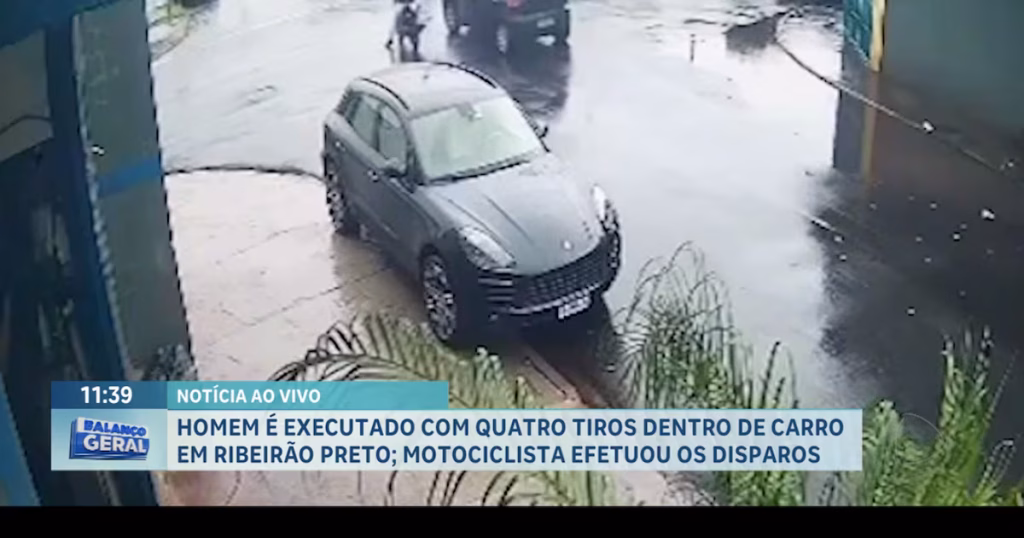 Homem é Morto a Tiros Dentro de Veículo em Ribeirão Preto (SP)