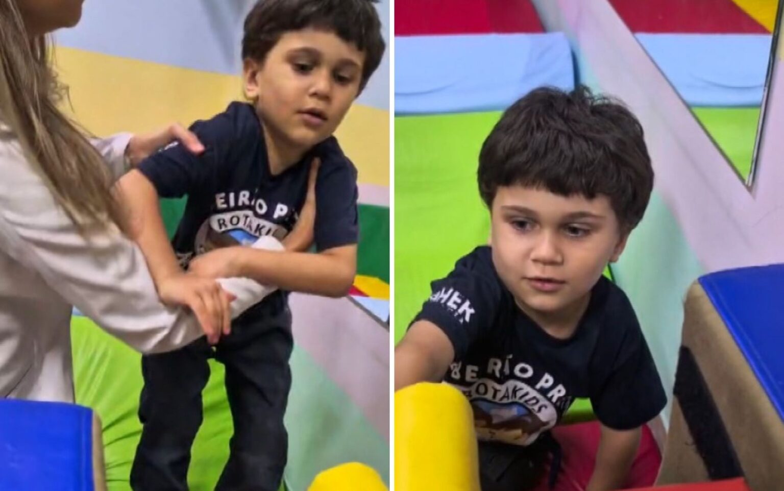 Menino Sobrevive a Queda e Dá os Primeiros Passos Após Recuperação