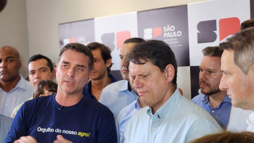 Críticas a Lula e Apoio ao Agro Marcam Evento com Flávio e Tarcísio na Agrishow