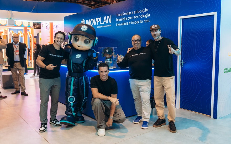 MOVPLAN de Ribeirão Preto Inova com Tecnologia e Arte na Bett Brasil 2026 MOVPLAN de Ribeirão Preto Inova com Tecnologia e Arte na Bett Brasil 2026