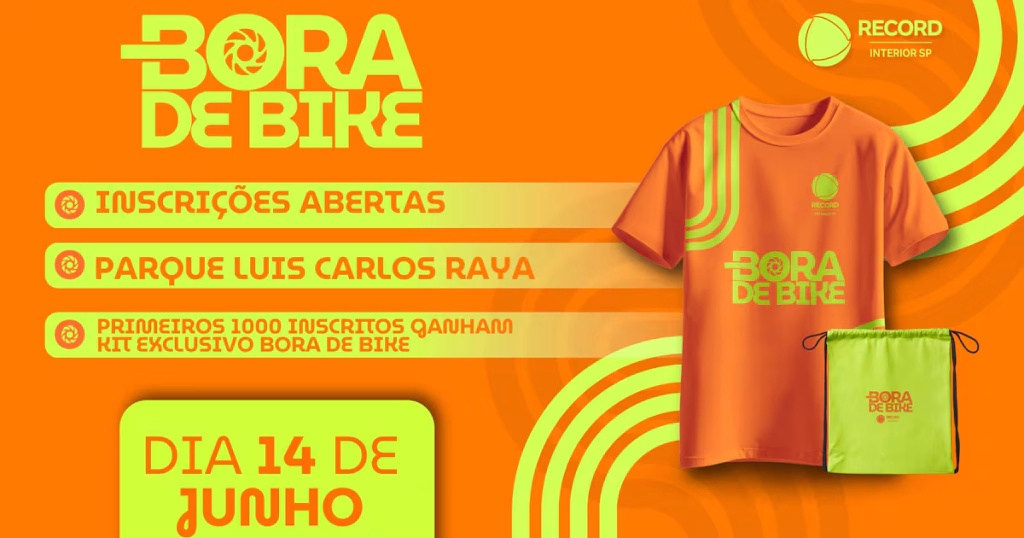 Participe do Bora de Bike: O Evento Imperdível do Interior de SP! Participe do Bora de Bike: O Evento Imperdível do Interior de SP!