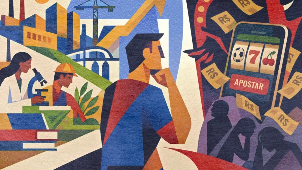 A Economia da Ilusão: Como Bilhões em Apostas Afetam a Construção da Riqueza no Brasil