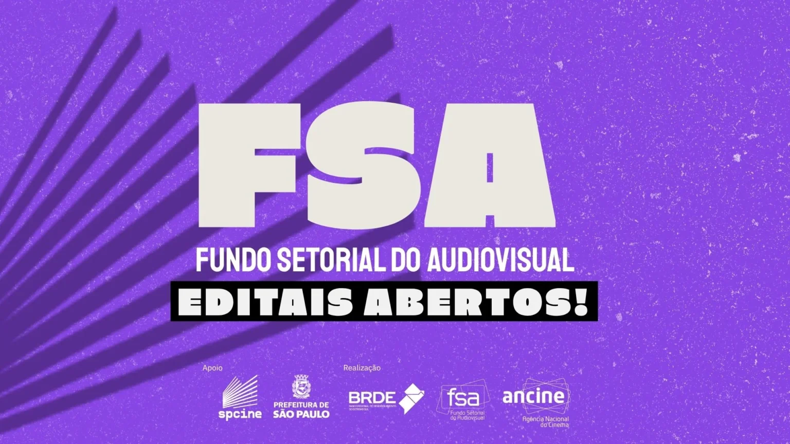 São Paulo anuncia R$ 54 milhões em editais para fortalecer o audiovisual local