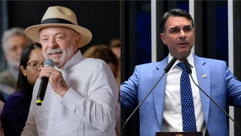 Pesquisa revela vantagem de Lula sobre Flávio Bolsonaro em Pernambuco