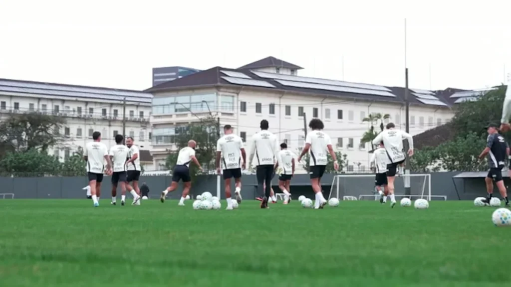 Santos encerra preparação focado no clássico contra o São Paulo