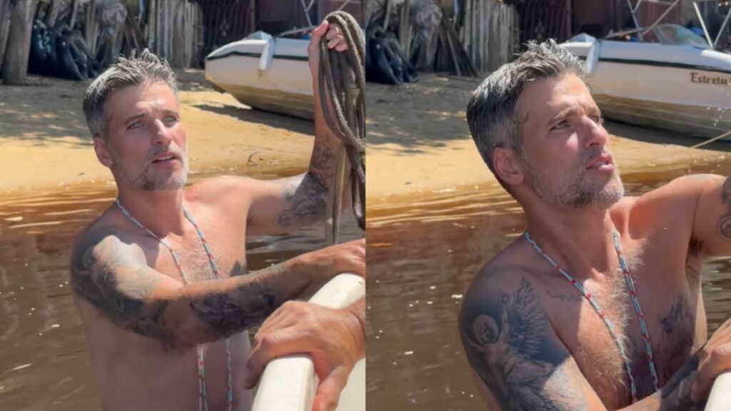 Bruno Gagliasso exibe corpo em férias na Bahia e conquista a web Bruno Gagliasso exibe corpo em férias na Bahia e conquista a web