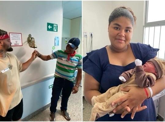 Ex-paciente oncológico homenageia hospital da Bahia ao batizar filho Ex-paciente oncológico homenageia hospital da Bahia ao batizar filho