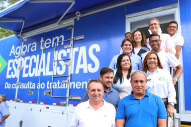 Início da Operação da Carreta Agora Tem Especialistas em Cruz das Almas