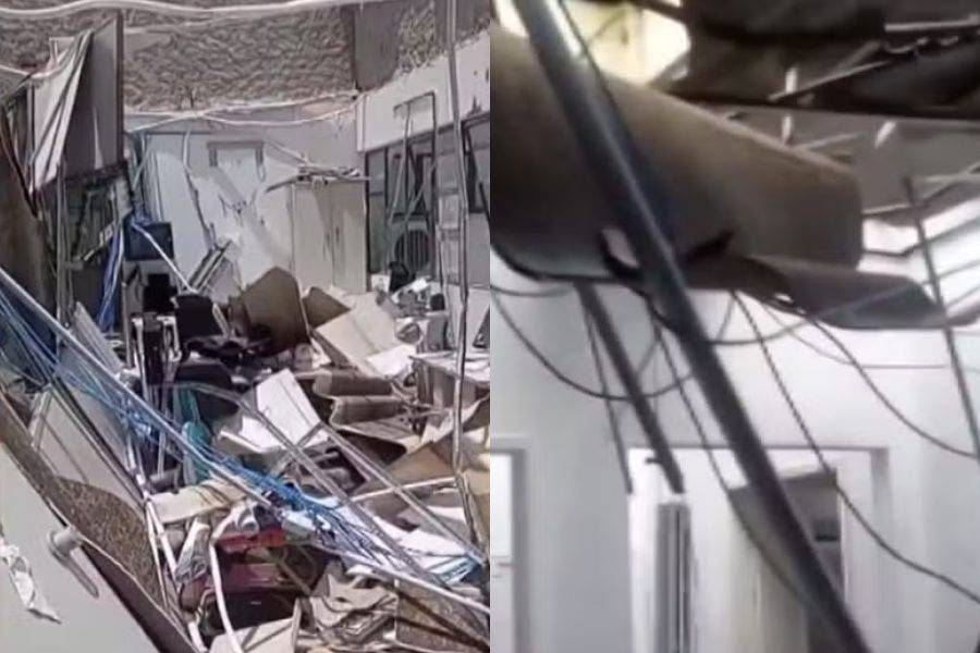 Ventania Devasta Unidade de Saúde em Jacobina e Suspende Atendimentos