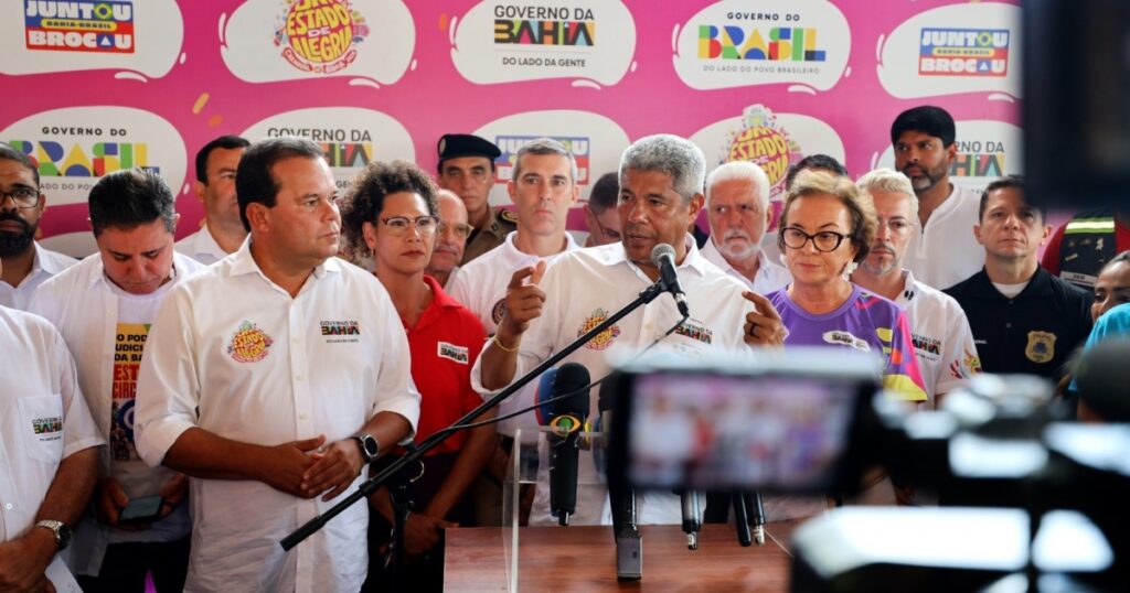Carnaval 2026 em Salvador: Jerônimo Rodrigues Celebra Paz e Segurança nas Festividades