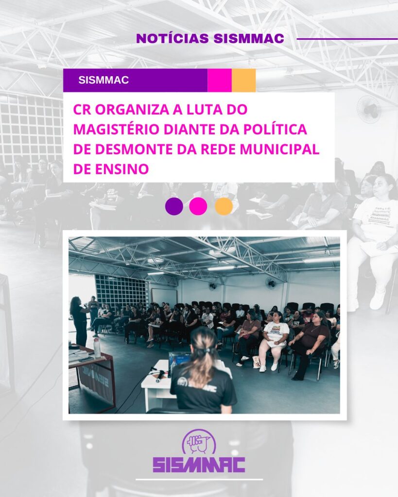 Conselho de Representantes Mobiliza Magistério Contra Desmonte da Educação Municipal