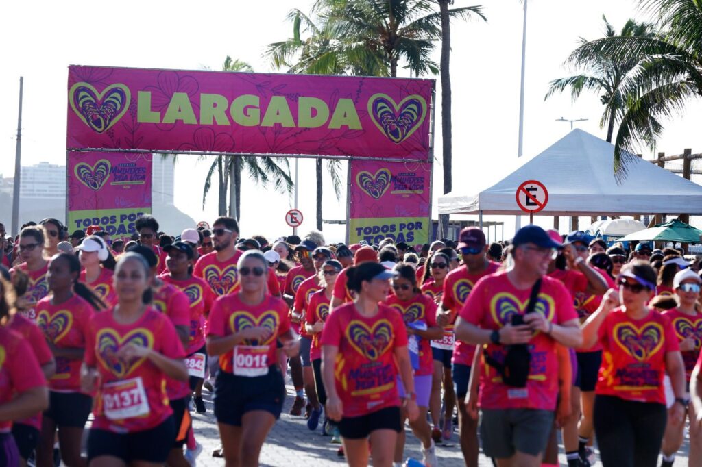 Corrida Mulheres pela Vida: Mobilização em Salvador no Dia Internacional das Mulheres