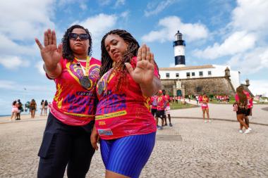 Corrida Mulheres pela Vida: Mobilização em Salvador no Dia Internacional das Mulheres Corrida Mulheres pela Vida: Mobilização em Salvador no Dia Internacional das Mulheres
