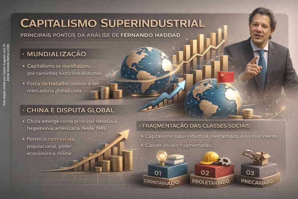 Fernando Haddad e a Revolução do Capitalismo Superindustrial: Conhecimento como Mercadoria do Século