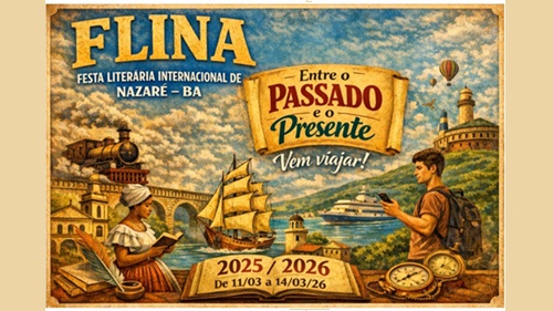 Lançamento da FLINA – Festa Literária Internacional de Nazaré: Um Novo Capítulo para a Cultura da Ba