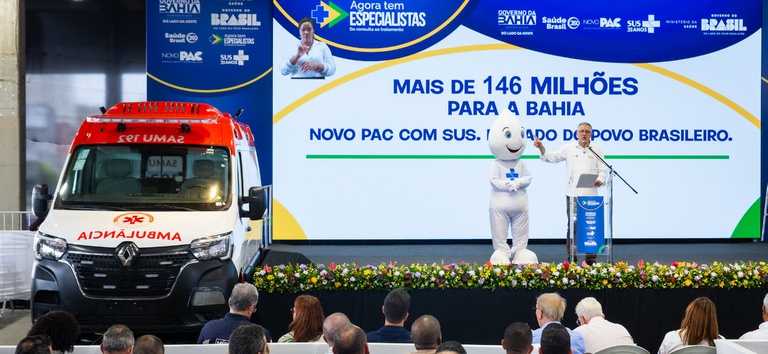 Pacote de Saúde do Governo Federal: Novas Ambulâncias e Equipamentos Beneficiarão 11 Milhões na Bahia Pacote de Saúde do Governo Federal: Novas Ambulâncias e Equipamentos Beneficiarão 11 Milhões na Bahi