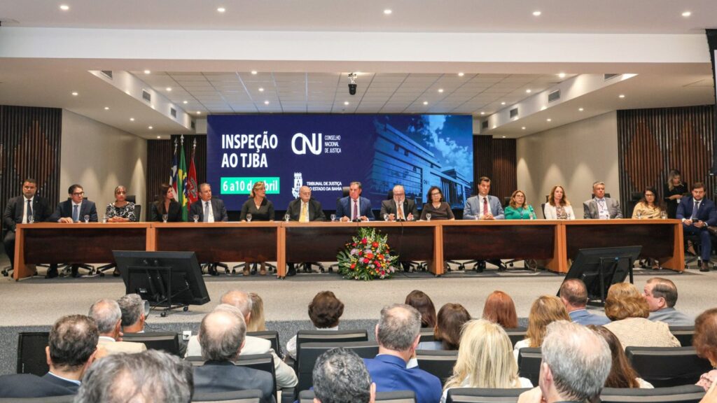 CNJ Elogia Boas Práticas do TJ-BA em Inspeção Conclusiva