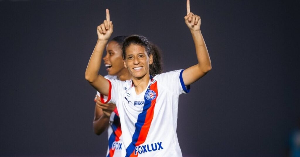 Ellen Marca Retorno e Se Torna a Maior Artilheira da História do Bahia
