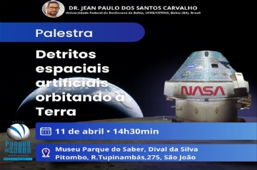 Museu Parque do Saber Recebe Palestra sobre Distritos Espaciais Orbitais