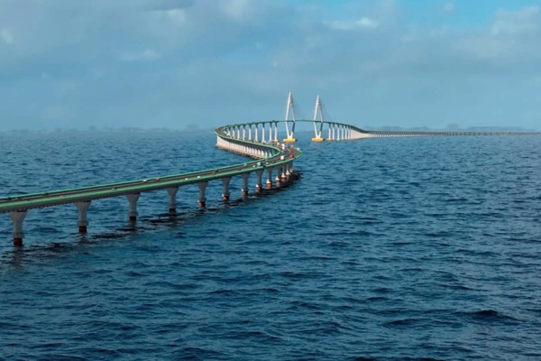 Ponte Salvador-Itaparica: Projeto Bilionário Ganha Novo Impulso com Envio de Equipamentos da China