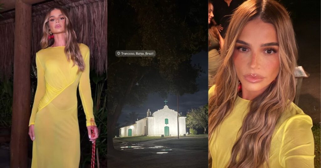 Thássia Naves Celebra Feriado em Trancoso com Família e Amigos