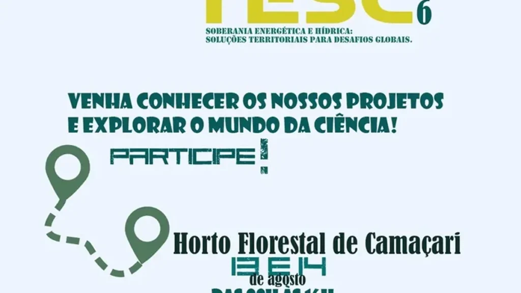 9ª FECITESC reúne ciência e inovação para enfrentar desafios energéticos e hídricos