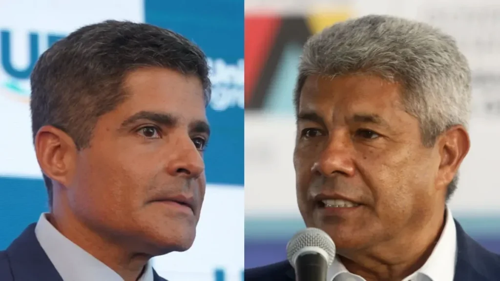 Bahia: Jerônimo reforça aliança com PT e associa ACM Neto ao discurso anti-Lula no primeiro debate eleitoral Bahia: Jerônimo reforça aliança com PT e associa ACM Neto ao discurso anti-Lula no primeiro debate e