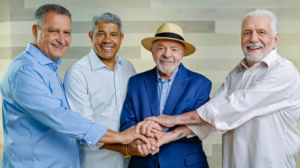 Lula lidera primeiro ato de campanha em Salvador ao lado de Jerônimo Rodrigues