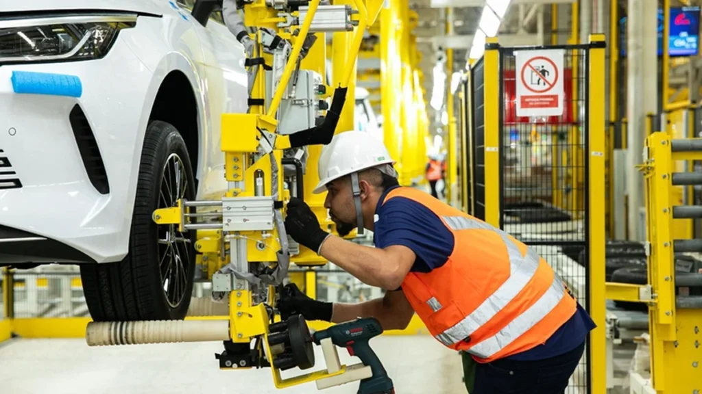 BYD gera 8,5 mil empregos diretos em Camaçari e lidera contratações no setor automotivo