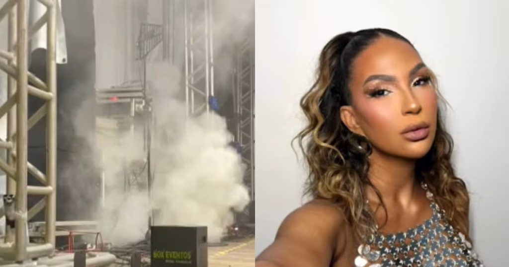 Valesca Popozuda Para Show em Belém Após Pane Técnica