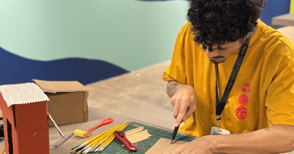 CCBA Realiza Oficina Criativa de Maquetes Inspiradas na Paisagem Urbana de Belém