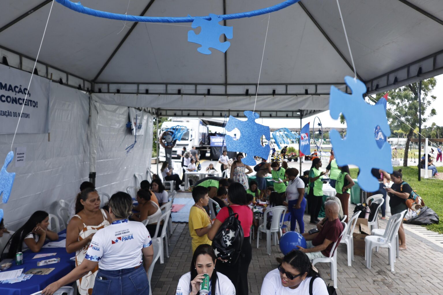 Ação no Parque da Cidade: Serviços Grátis para Pessoas com TEA em Belém