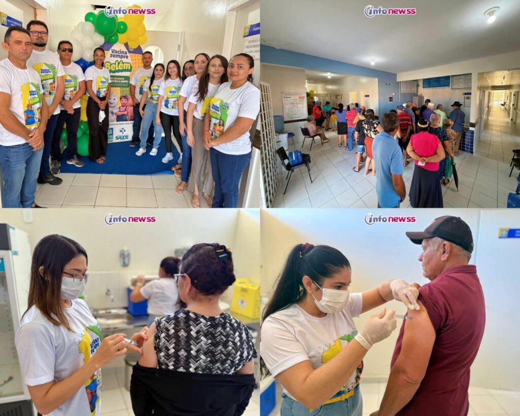 Belém do Piauí Realiza Dia D de Vacinação Contra a Gripe para Proteger a População Belém do Piauí Realiza Dia D de Vacinação Contra a Gripe para Proteger a População