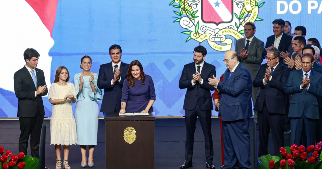 Hana Ghassan Assume Governo do Pará e Destaca Novas Iniciativas em Segurança e Saúde