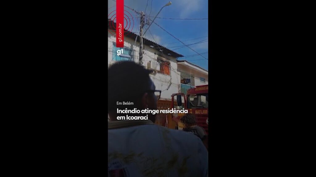 Incêndio Devastador em Icoaraci: Segundo Andar de Residência em Chamas