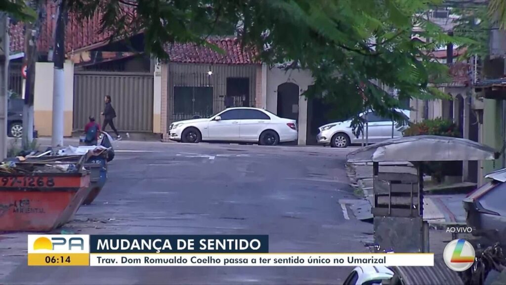 Mudanças no Trânsito: Travessa Dom Romualdo Coelho em Belém Agora É Sentido Único