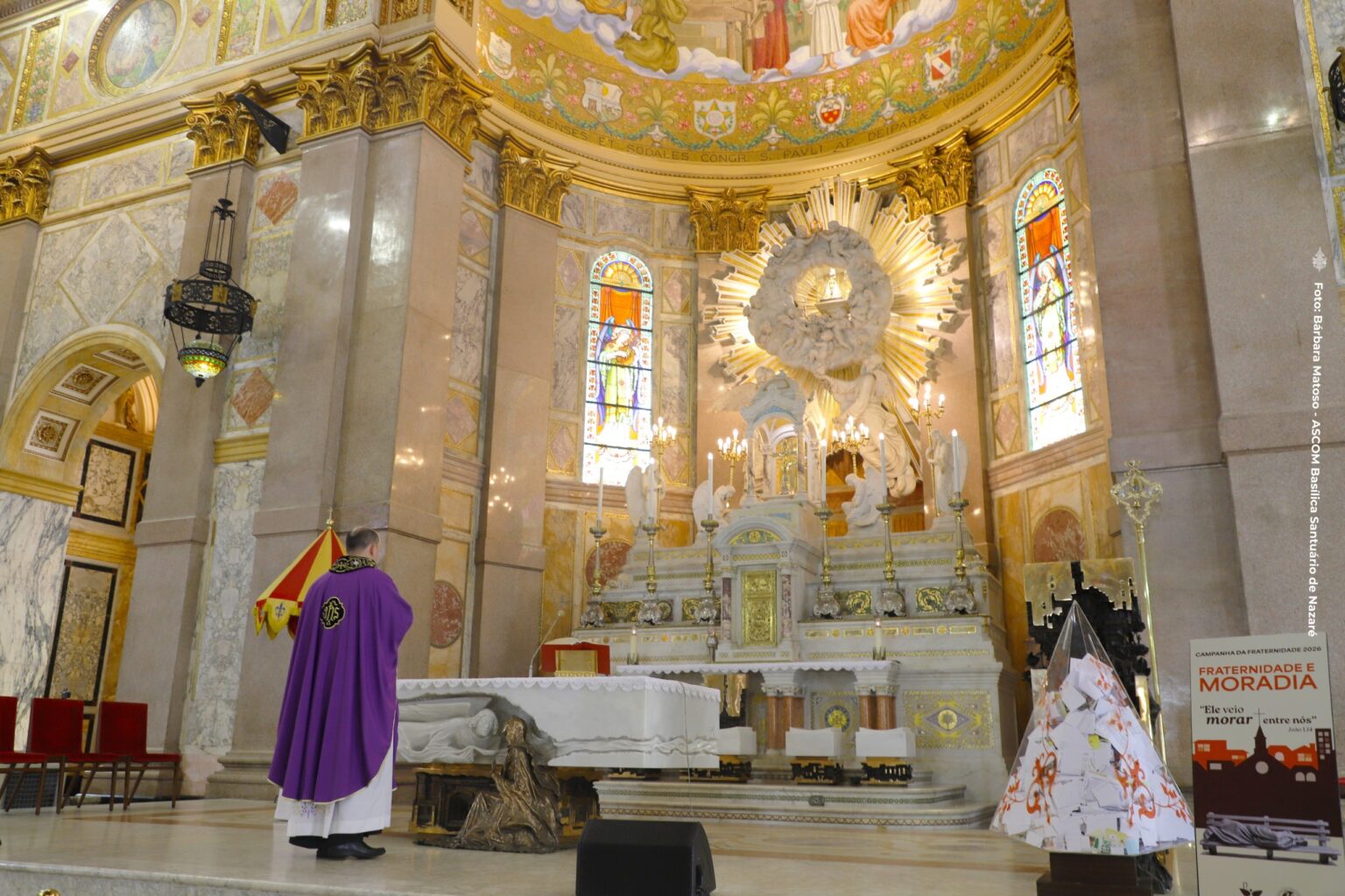 Programação do Mês Mariano na Basílica de Nazaré: Celebrações, Vigílias e Quermesse em Belém