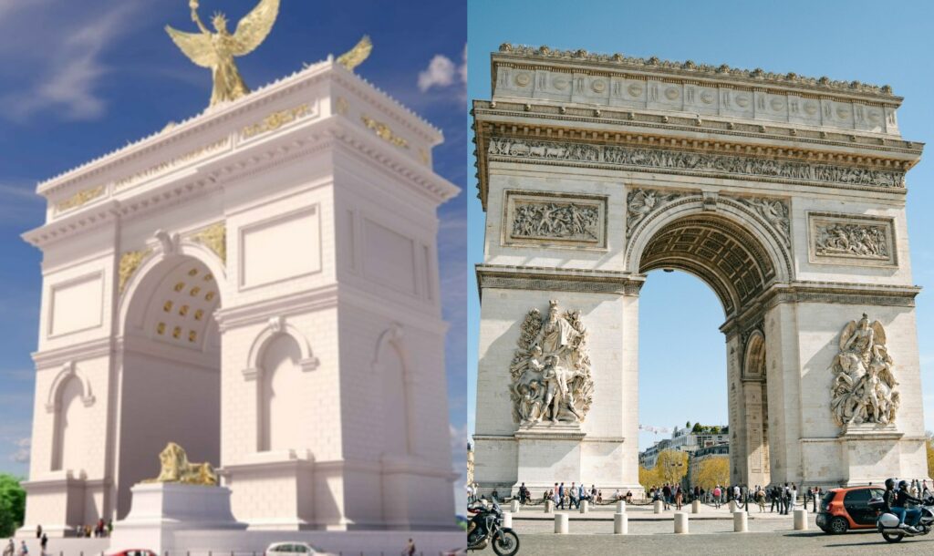 Trump Revela Planos para Construir o 'Maior Arco do Triunfo do Mundo' em Washington