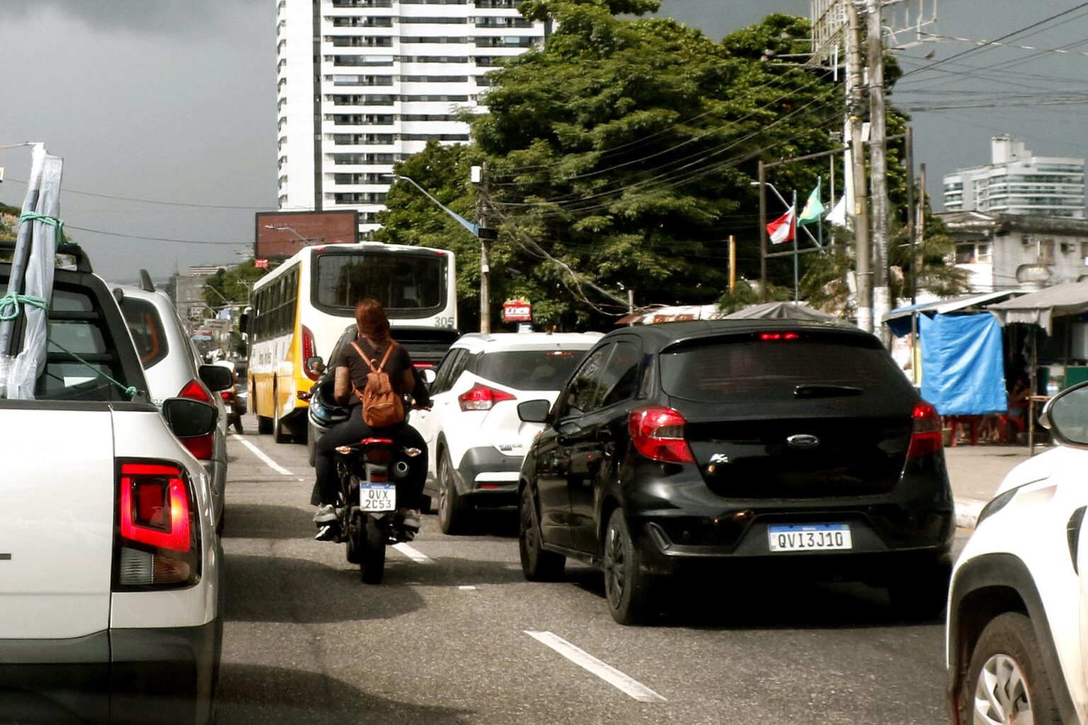 Acidente Atrapalha Trânsito no Centro de Belém; Confira Detalhes